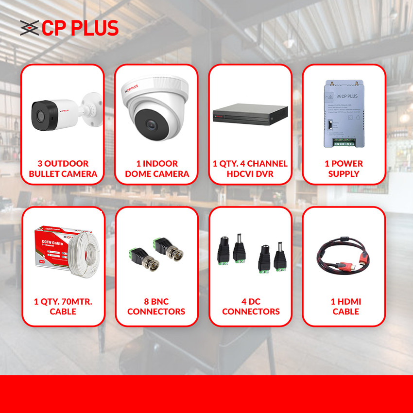 Gcmob App Cp Plus Instaon Cloud Panasonic CCTV Camera At ₹ 1600