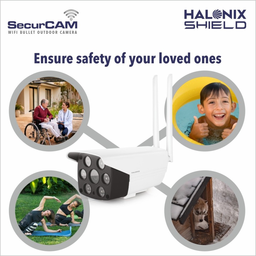 Halonix SecurCAM Totally Wireless 3MP 3K Pro HD Wi-Fi Smart Home Security  Camera at Rs 4500/piece in Faridabad