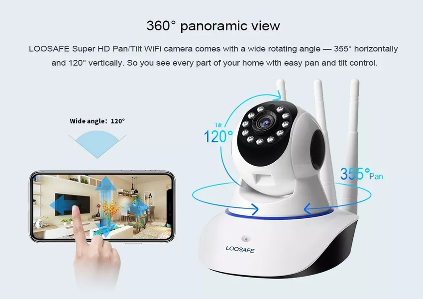 Loosafe ip camera setup hot sale