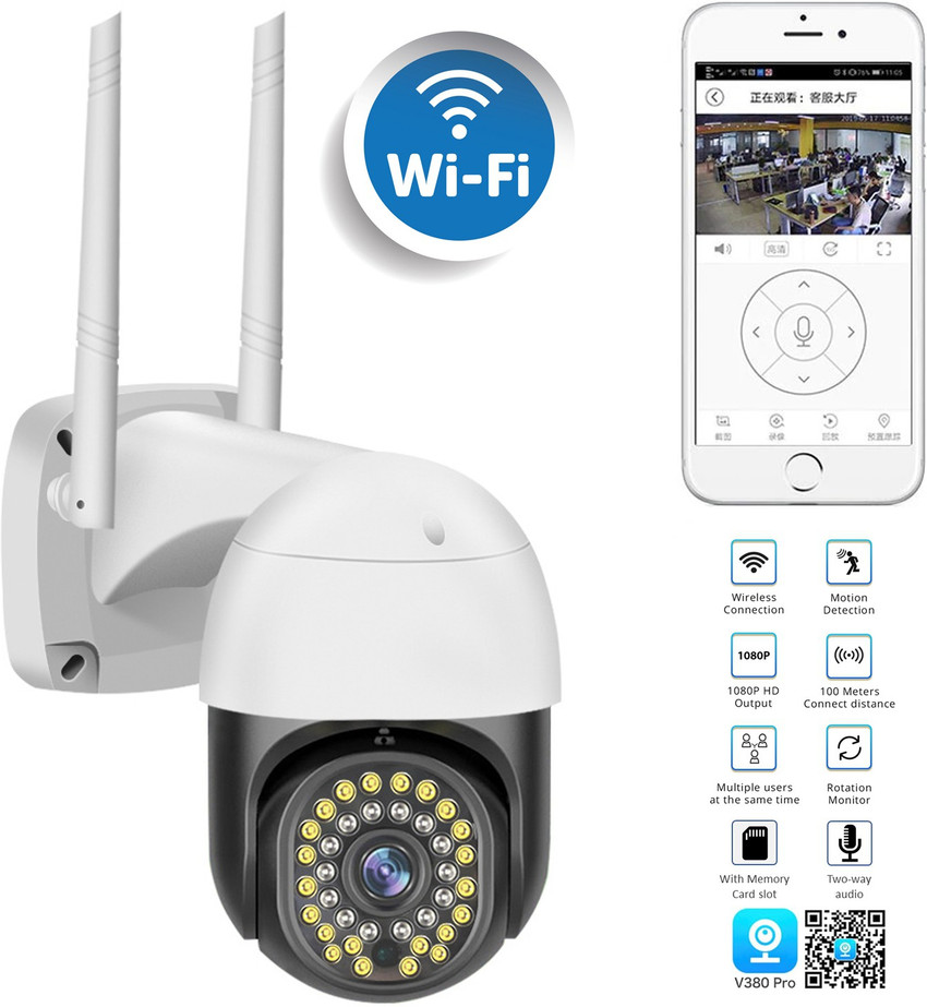 Point Zero HD Camera 1080p And 360 Degree Viewing LED Flash HD68