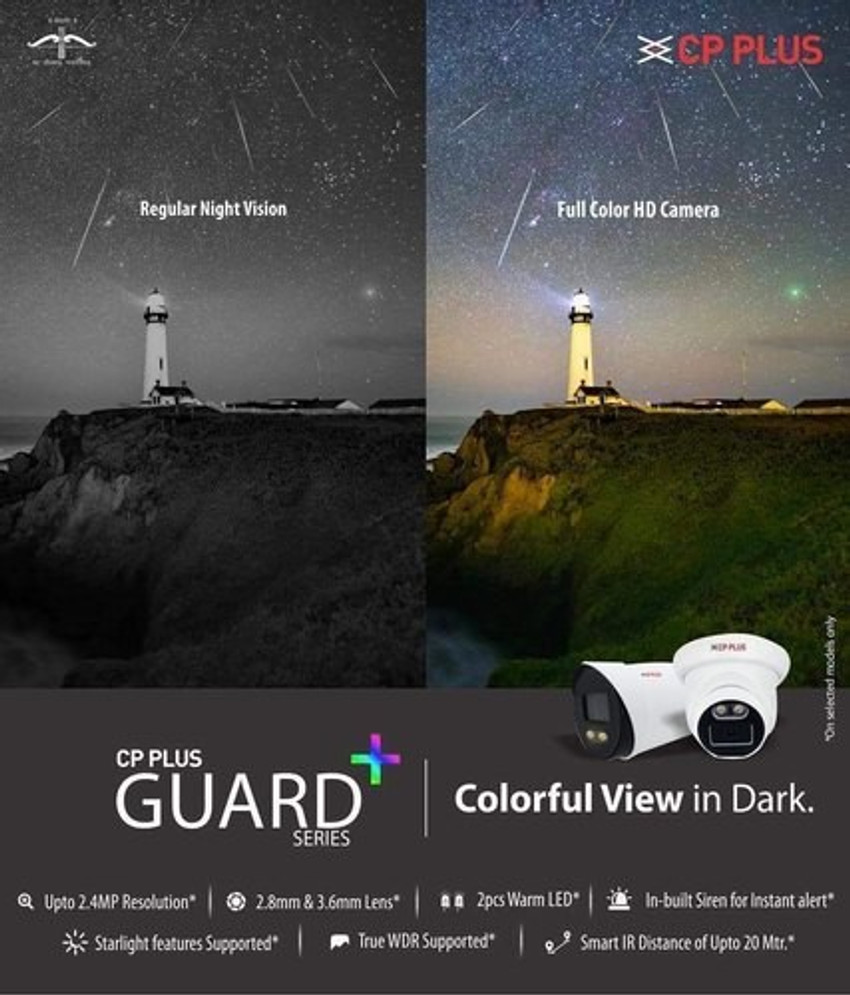Cp plus night color hot sale camera
