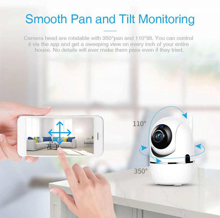 OJXTZF Spy Camera HD 1080p WiFi Night Vision 24hours continuous