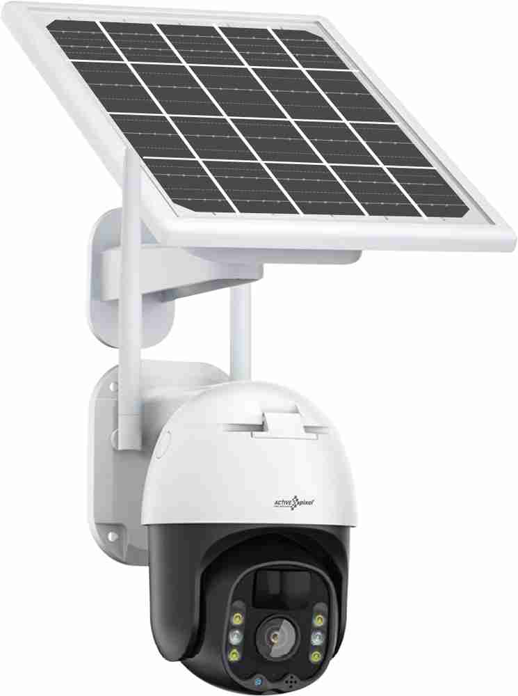 active pixel Solar Battery Powered 2mp 1080P 4G SIM Card Supported