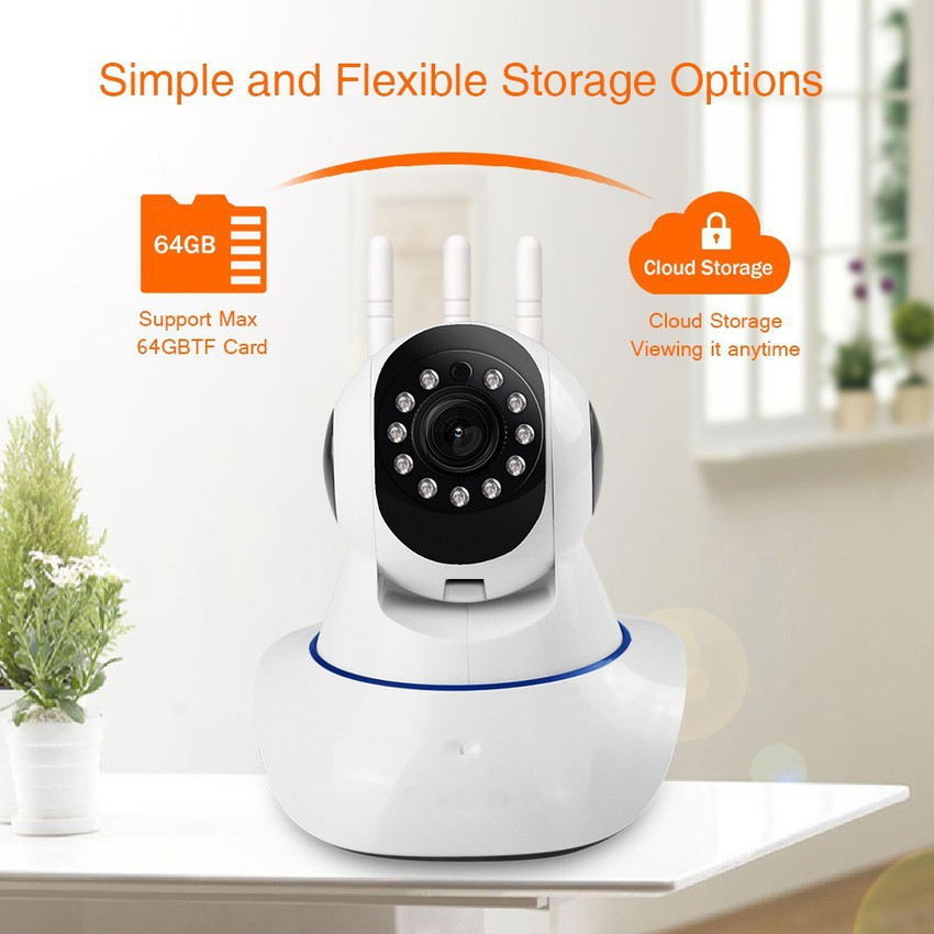 SATTOBISION V380 Pro Home and Office Ultra HD Wireless IP CCTV