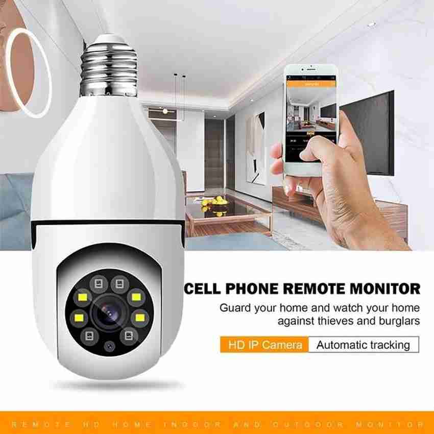 Inext 1080 Full hd WiFi ptz Bulb Camera with Smart Human Motion