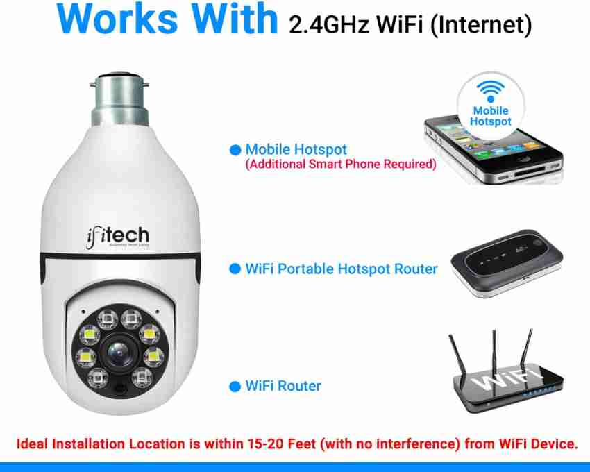 security camera with mobile hotspot