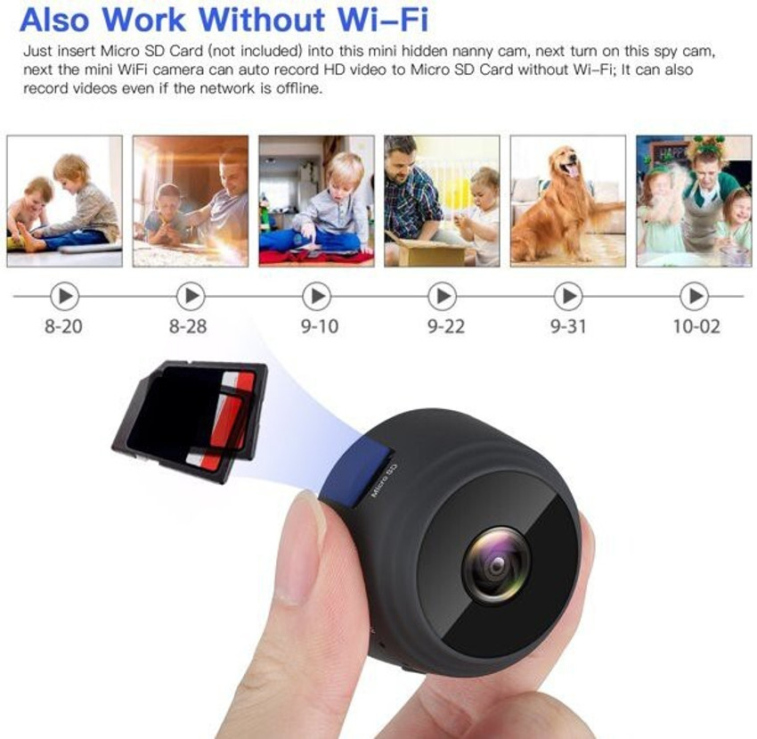 Amazon Mini Spy Camera Mini Camera WIFI 1080P HD IP Motion Night