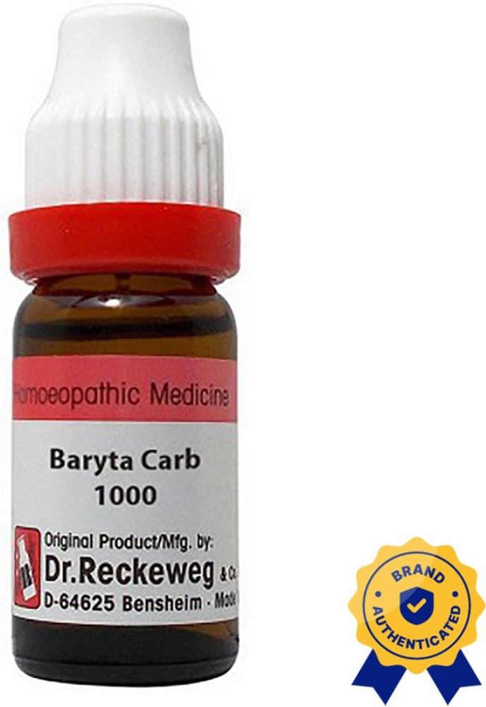 Dr. Reckeweg Baryta Carb 1000 Liquid Price in India Buy Dr