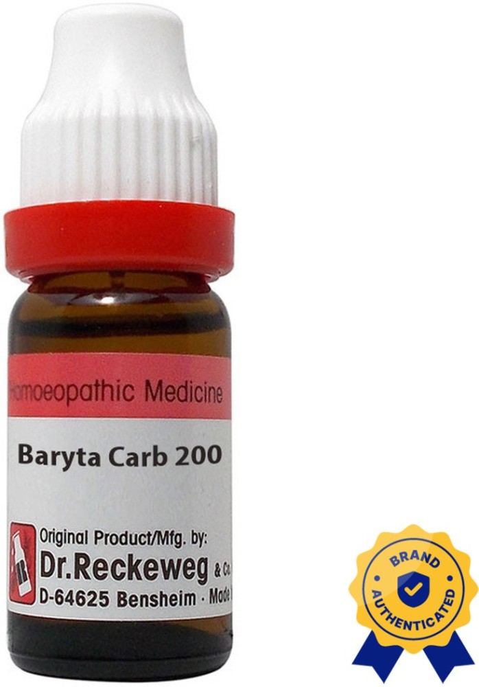 Dr. Reckeweg Baryta Carb 200 Liquid Price in India Buy Dr