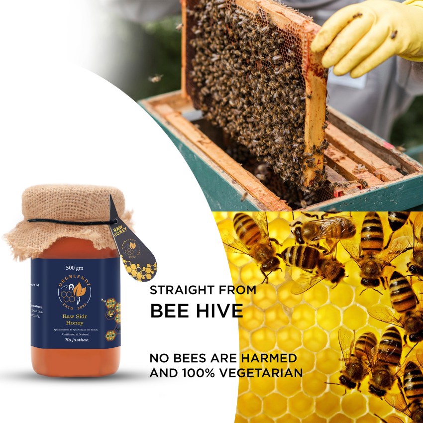 Organic Raw Honey Straight From The Beehive