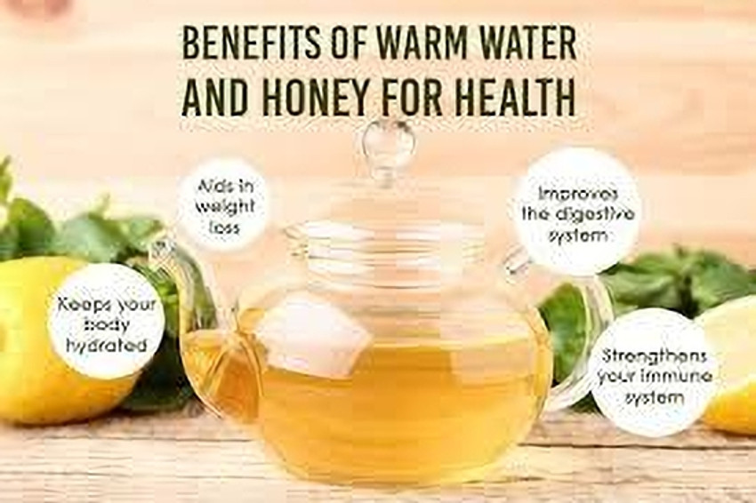 Honey in hot water for weight loss clearance