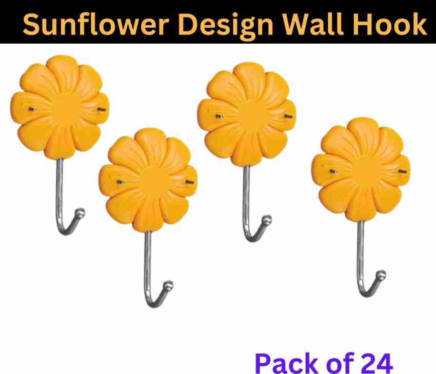 Sunflower wall hooks sale