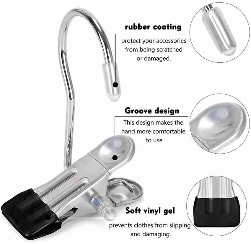 SPIRITUAL HOUSE Clip Hook Hanger for Laundry Clips with Hooks Stainless Steel pack of 5 Hook 5 Price in India Buy SPIRITUAL HOUSE Clip Hook Hanger for