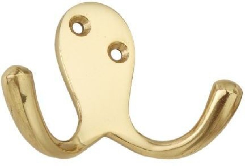 Screwtight Double Robe Hook - Wide - Polished Chrome - Hook for Hanging  Hook 1