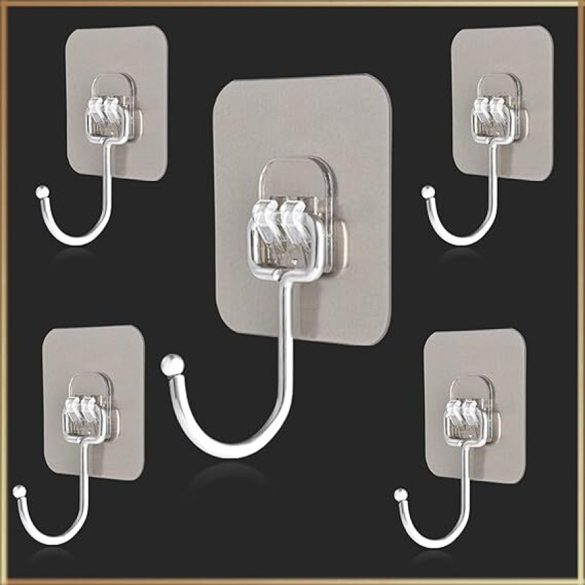 Golden Wall Hooks Heavy Duty Self Adhesive Hooks, Removable Large Size Wall  Hooks at Rs 12/piece, Hooks in Thane