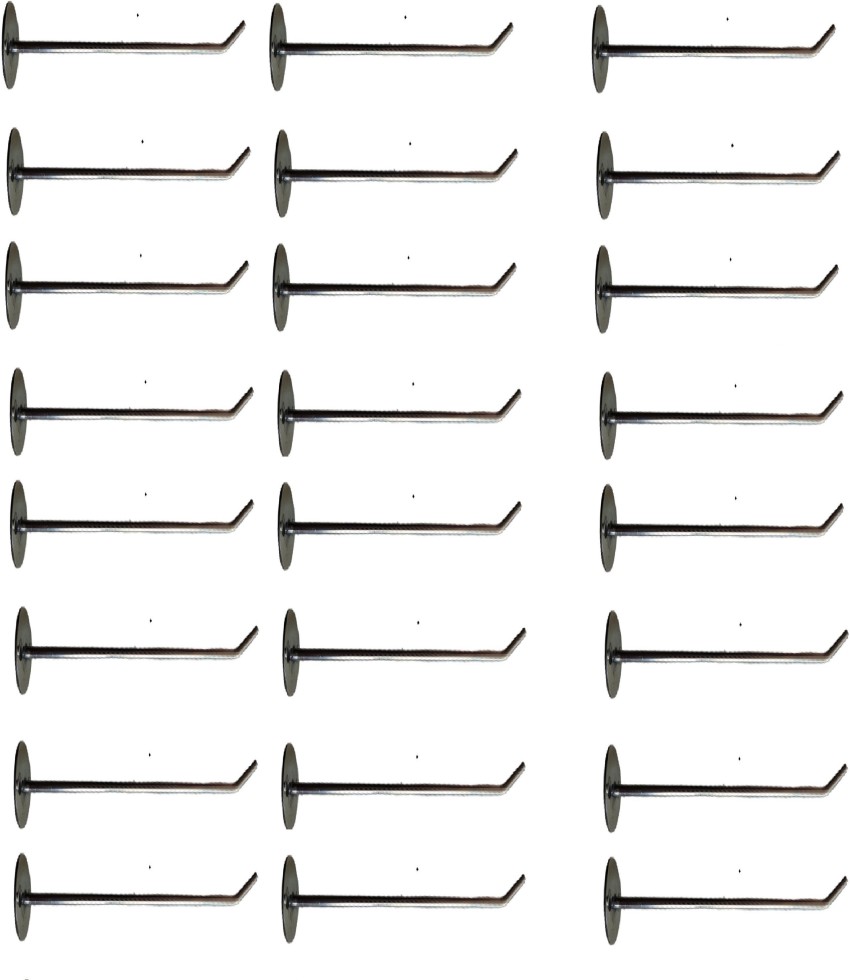 Q1 Beads 24 Pcs 12 inch Stainless Steel Wall Display Hooks Hanger