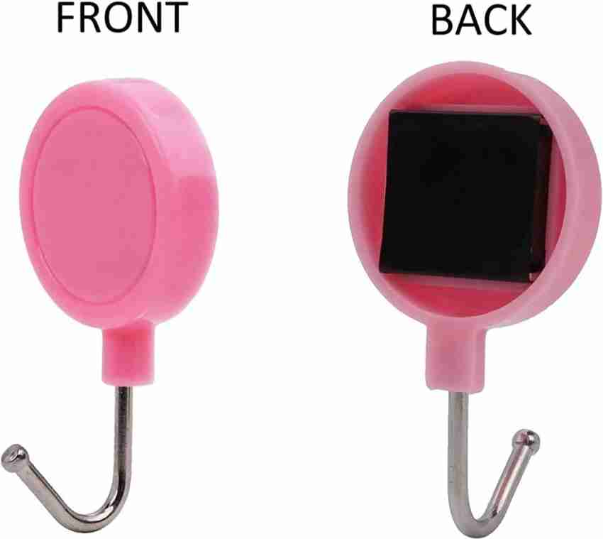 Molzo Round Magnetic Plastic Hooks for Hanging Fridge Hook