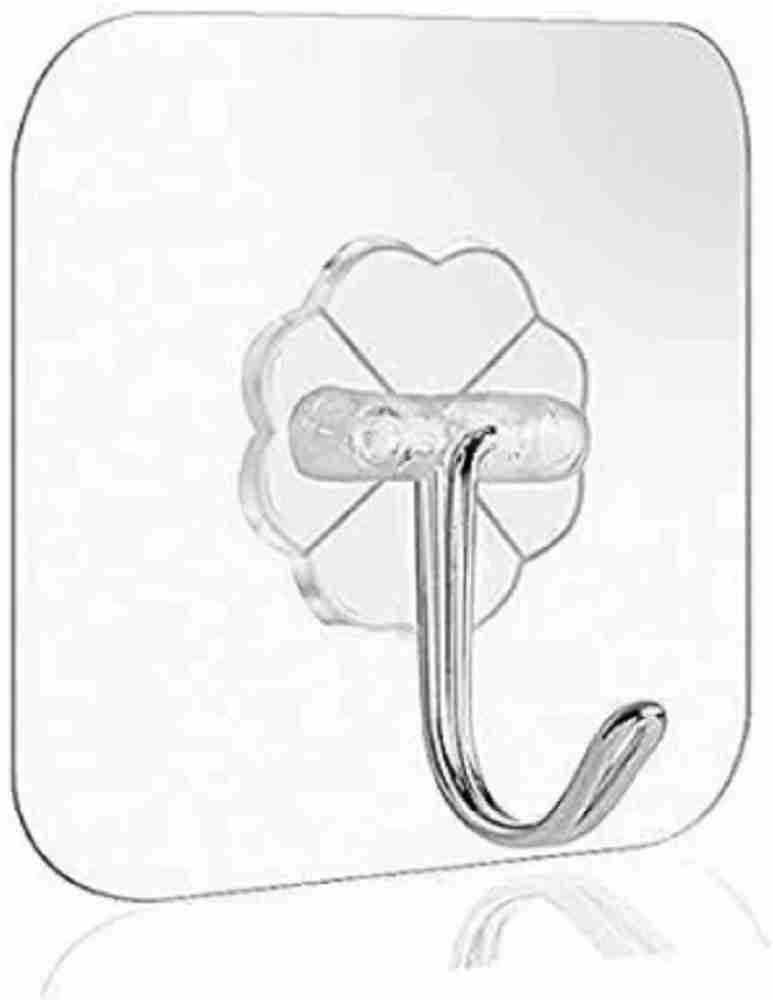 QinPin Heavy duty Self adhesive Wall hooks for Hanging Frames, Clothes, Wall  clock Hook 10 Price in India - Buy QinPin Heavy duty Self adhesive Wall  hooks for Hanging Frames, Clothes, Wall