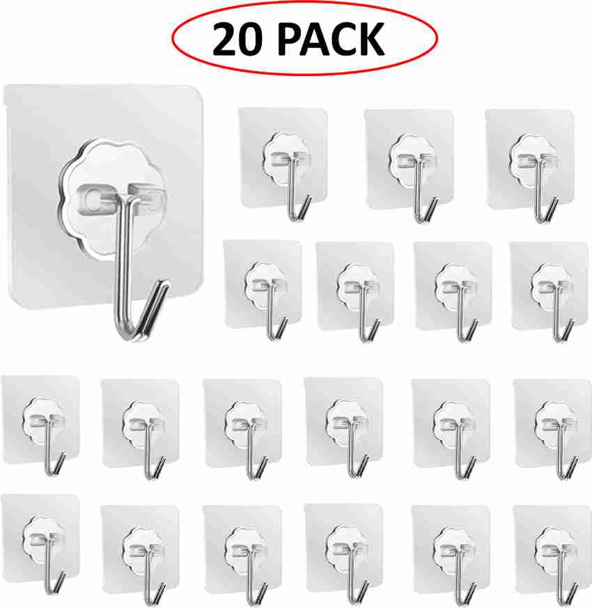 Sticky hooks store for wall