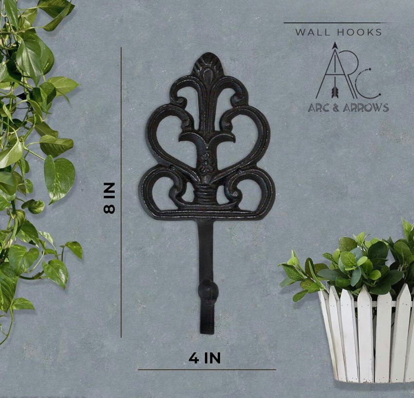 Buy Cast Iron Arrow Coat Hook, Arrow Towel Hooks Online in India 