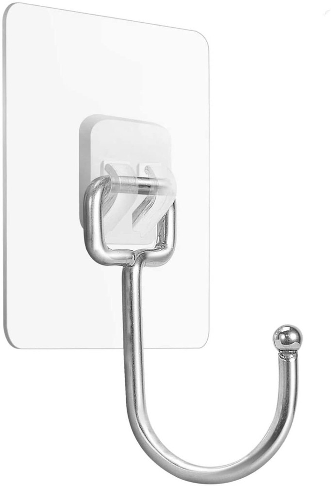 XBEY 1 Pack Adhesive Hooks for Wall Heavy Duty Hook 1 Price in