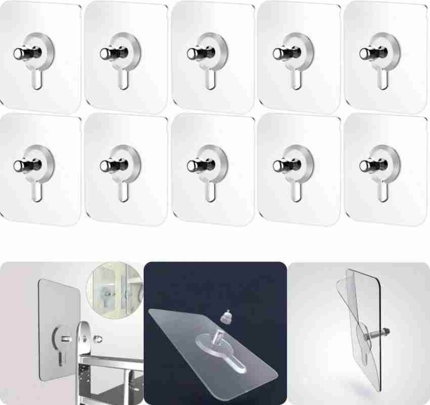 20 Pcs Self Adhesive Hooks for Photos, Stickers, Wall Painting Nails  Self-Adhesive Hooks for Hanging Pictures, Without Nails, No Drilling for  Clock