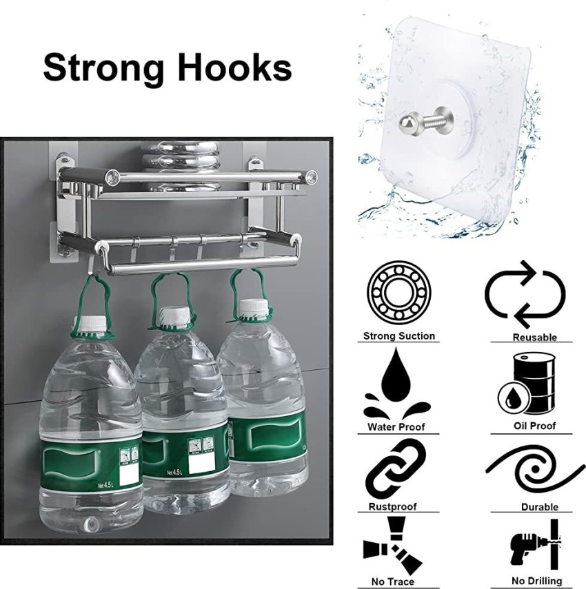 PROBEROS 20 Pcs Adhesive Wall Hooks for Hanging, Heavy Duty Screw Free  Sticker Hook 20 Price in India - Buy PROBEROS 20 Pcs Adhesive Wall Hooks  for Hanging, Heavy Duty Screw Free