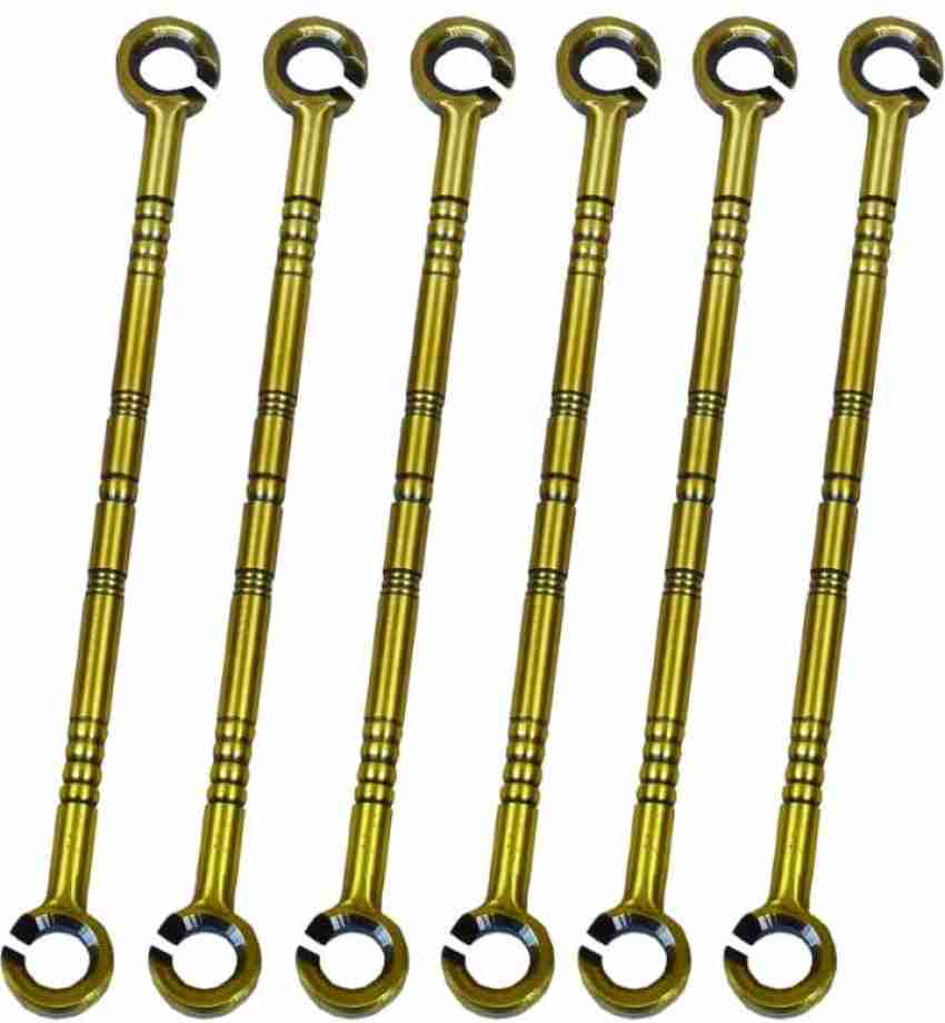 Trendy Creation Hub 12 Inches Moti Design Golden Swing Chain Steel Saliya  Rod Hook 8 Price in India - Buy Trendy Creation Hub 12 Inches Moti Design  Golden Swing Chain Steel Saliya