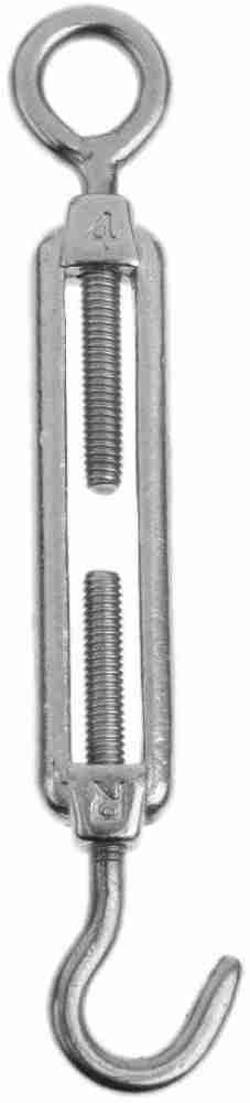Calandis 304 Stainless Steel Hook & Eye Turnbuckle Open Body Wire Rope  Tightener M4 Hook 2 Price in India - Buy Calandis 304 Stainless Steel Hook  & Eye Turnbuckle Open Body Wire