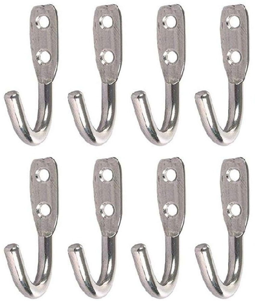 Anne kee J Hook Cloth Hanger Bathroom Wall Door Hooks For Hanging keys Cloth towel Holder Hook 8 Price in India Buy Anne kee J Hook Cloth Hanger Bathroom Wall Door Hooks For Hanging keys Cloth towel H...