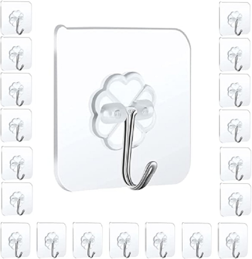 JIALTO 10Pcs Self Adhesive Wall Hooks, Heavy Duty Sticky Hooks for Hanging  10KG (Max) Hook 10 Price in India - Buy JIALTO 10Pcs Self Adhesive Wall  Hooks, Heavy Duty Sticky Hooks for