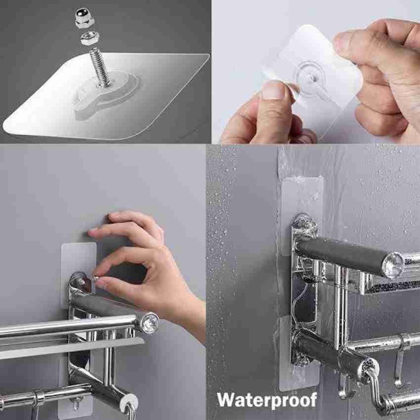 STEFFAN Adhesive Hooks, Detachable Self Adhesive Wall Screw Hooks