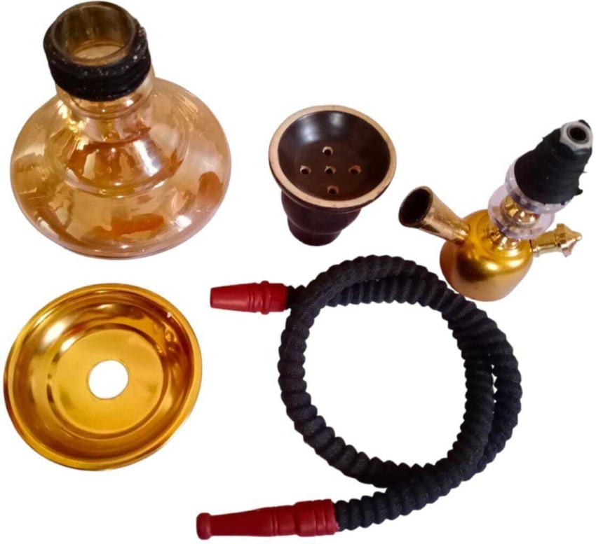 All Of All 11 inch Brass, Glass, Bone China Hookah Price in India - Buy All  Of All 11 inch Brass, Glass, Bone China Hookah online at