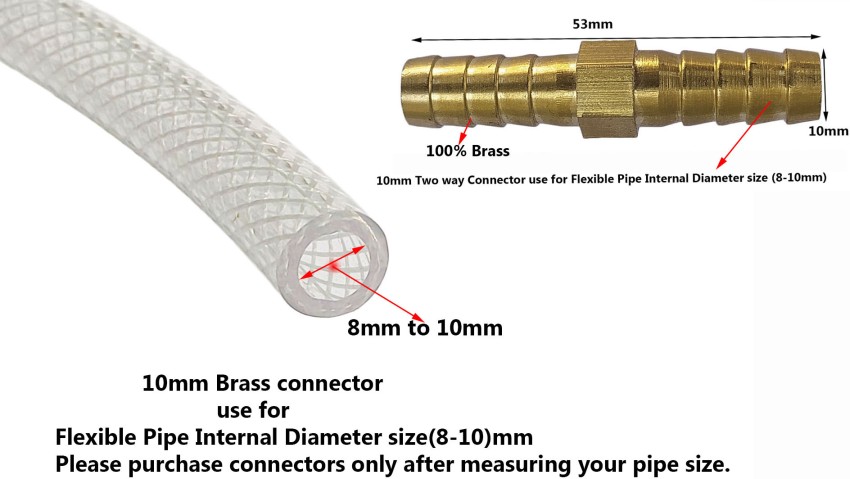 Talco Fuel Line Connector, Size: 6 to 10mm od at Rs 28/piece in
