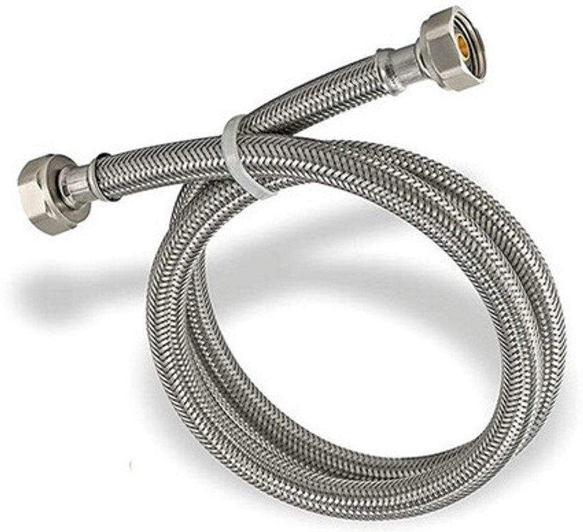 Himaksh geyser connection pipe (Silver, 18 Inch) set of 1 pic 120 Heavy  Stainless Steel Connection Pipe Hose Pipe Price in India - Buy Himaksh  geyser connection pipe (Silver, 18 Inch) set