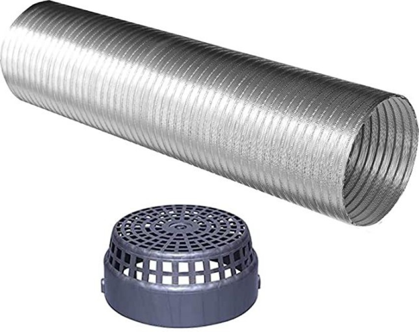 averX 10 Feet (6 Inch) Premium Chimney Aluminium Duct Pipe with Cowl Cover  Hose Pipe Price in India - Buy averX 10 Feet (6 Inch) Premium Chimney  Aluminium Duct Pipe with Cowl