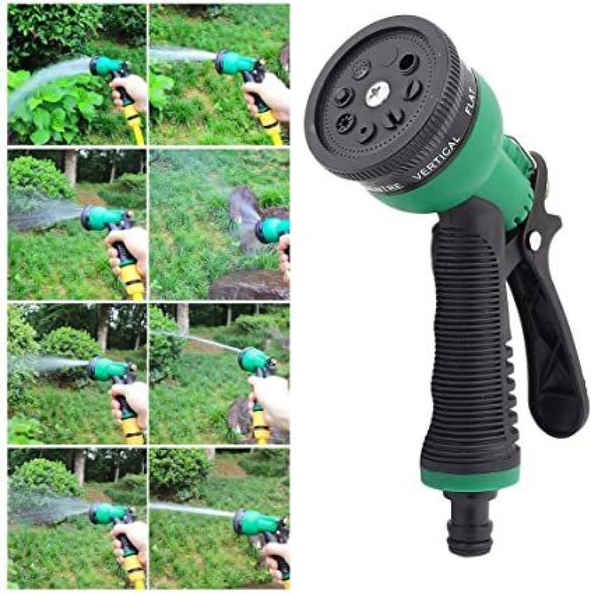 A1 NATURE (15 METER)Hose Pipe with Nozzle Sprayer, Tap Adapter and