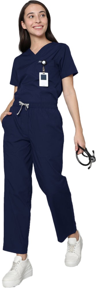 Manchaha Attire Female Plain Nursing Scrub Suit, For Hospital, Size: Large  at Rs 650/piece in Faridabad
