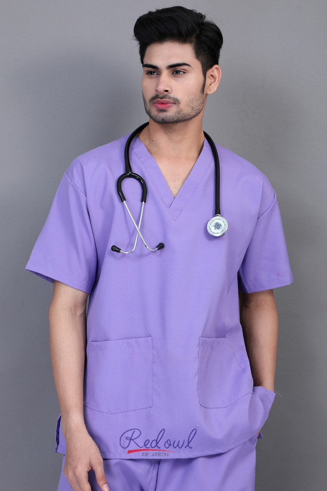 Purple nurse dress outlet