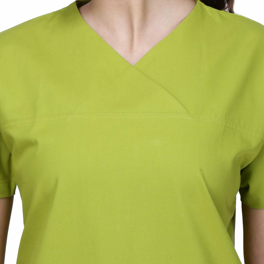 Lime green scrub best sale top