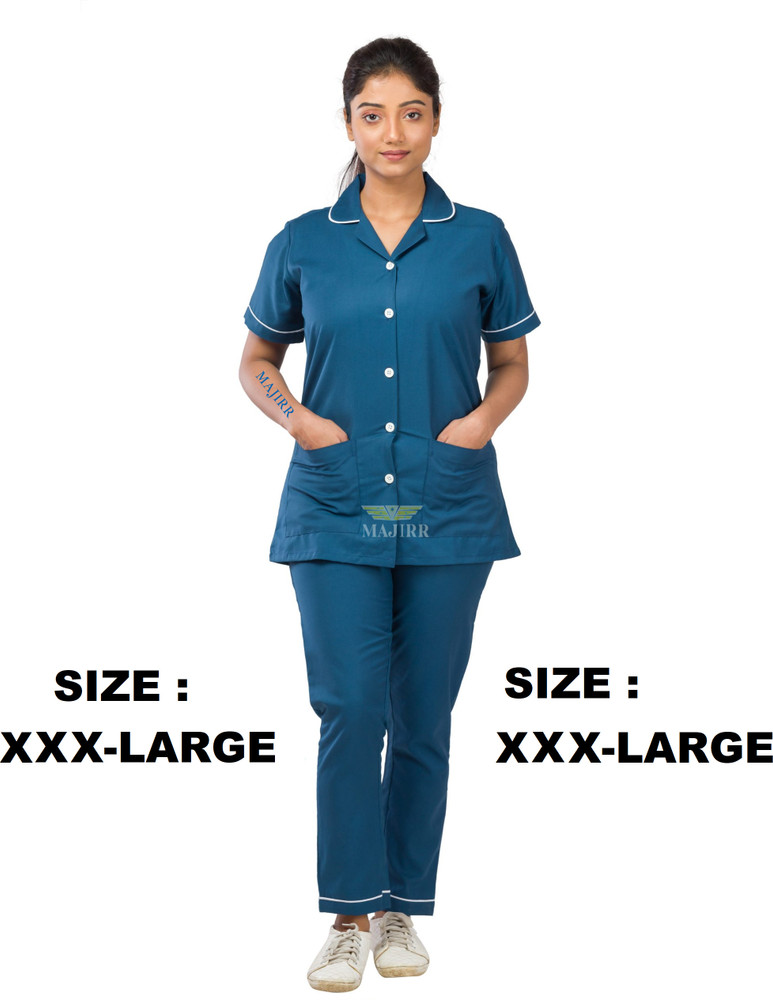 Hospital blue deals nurses dress