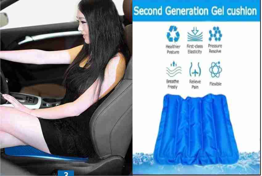 Cooling gel deals car seat cover