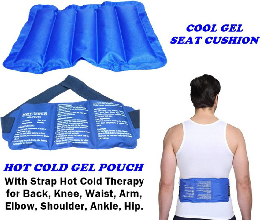 ExpressHub Pack Of 2 Pain Relief Flexible Ice Pack Cooling
