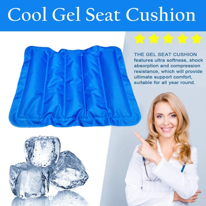 Cooling Car Seat Cushion Shock-absorbent Gel Driver Seat Cushion