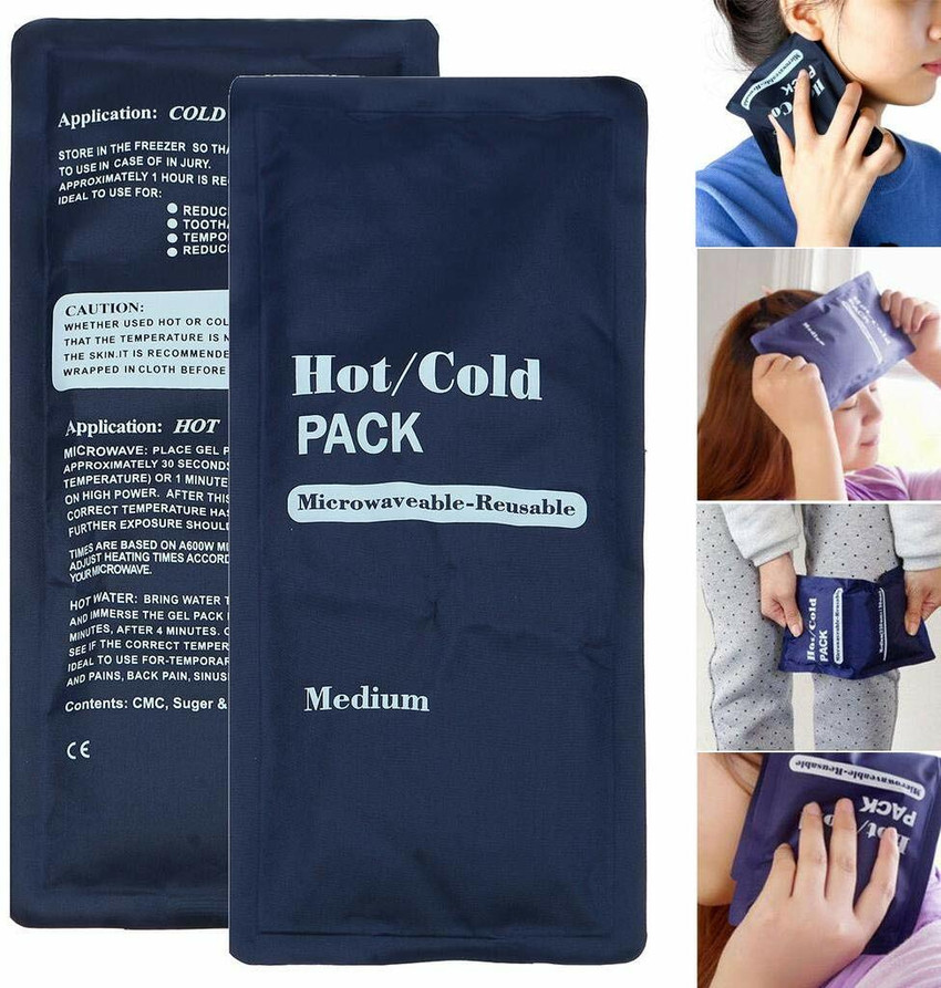 SHOP ONLINE Reusable Hot Cold Ice Pack for Pain Relief Soft and Flexible Gel Hot And Cold Pack Price in India Buy SHOP ONLINE Reusable Hot Cold Ice Pack