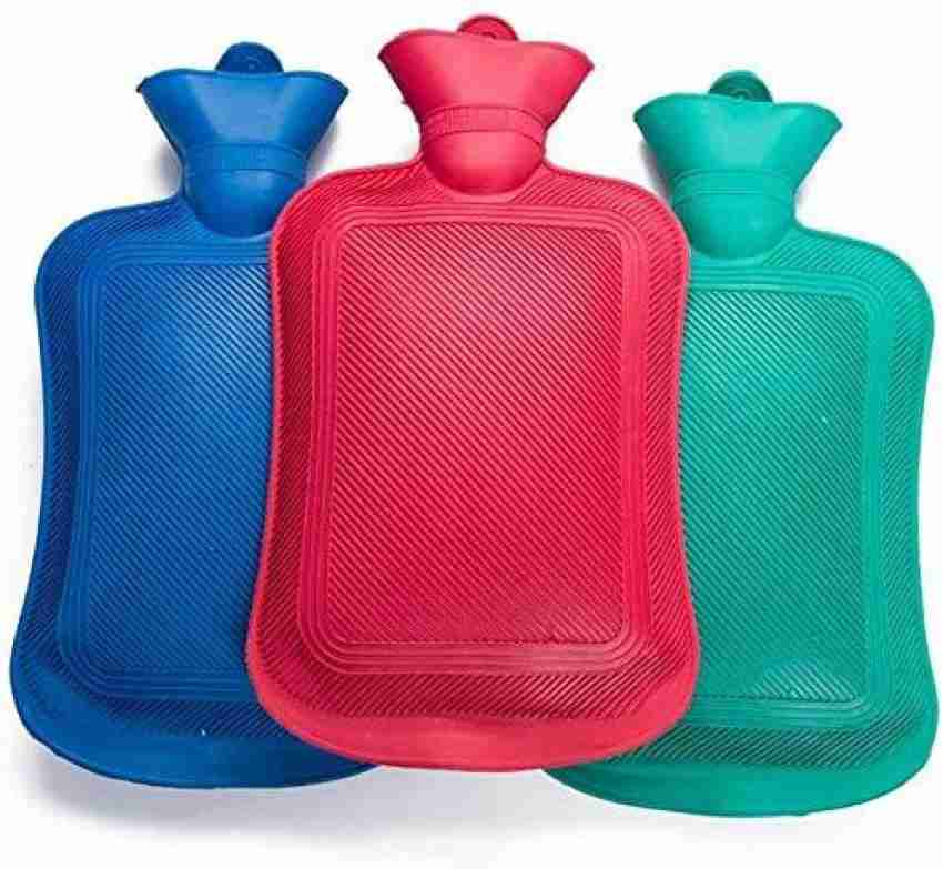 SOLIDA Body Pain relief Rubber Hot water bottle in Multi colour Hot water  Bag Hot water Bag 2 L Hot Water Bag Price in India - Buy SOLIDA Body Pain  relief Rubber