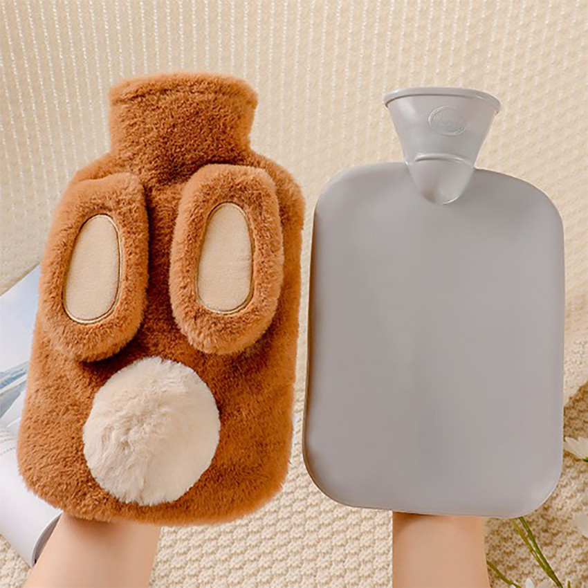 WISHKEY Hot Water Bag with Cute Rabbit Design Soft Cover for Pain and Cramps Relief Non Electric 1000 ml Hot Water Bag Price in India Buy WISHKEY Hot Water Bag with Cute