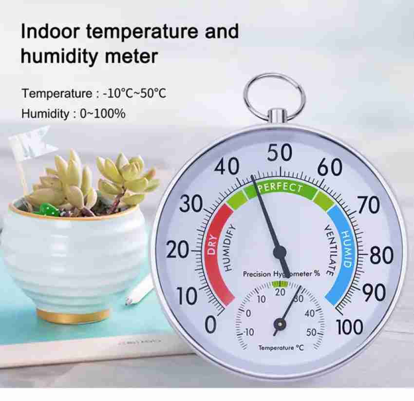 Dk Life Thermo-Hygro Analog Temperature and Humidity Meter