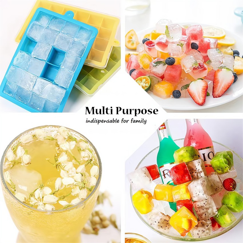 2PC 6 Mini Ice Cube Tray Candy Maker Mold Silicone Grid Small DIY Party  Kitchen/