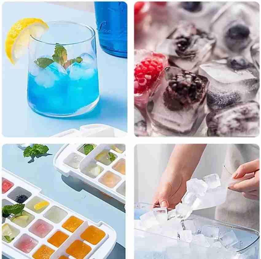 Ice Cube Maker Silicones Ice Storage Box Double Layer Ice Cube